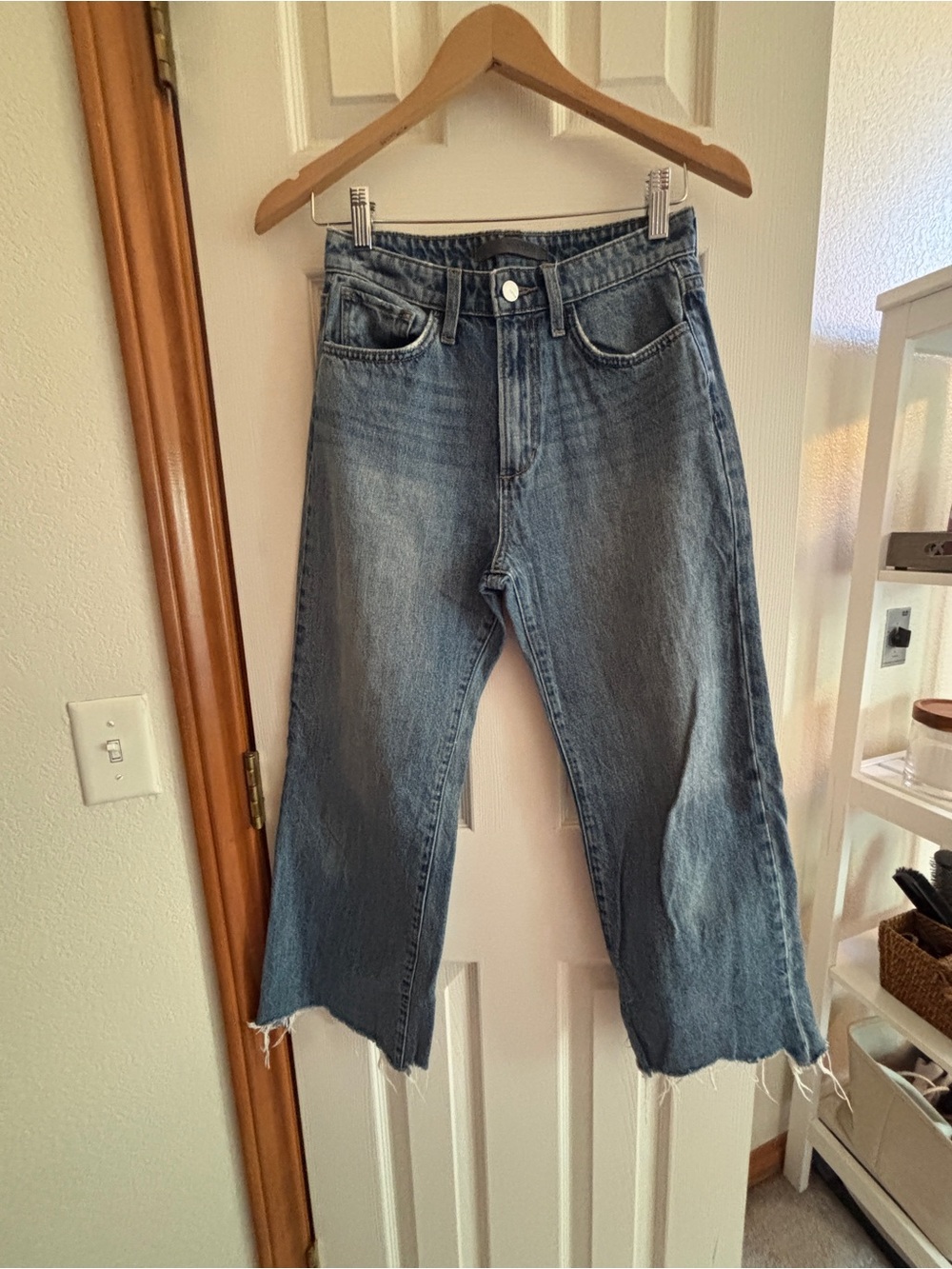 Joe's Jeans Light Blue Wide Leg High-Rise Jeans - Picture 4 of 6